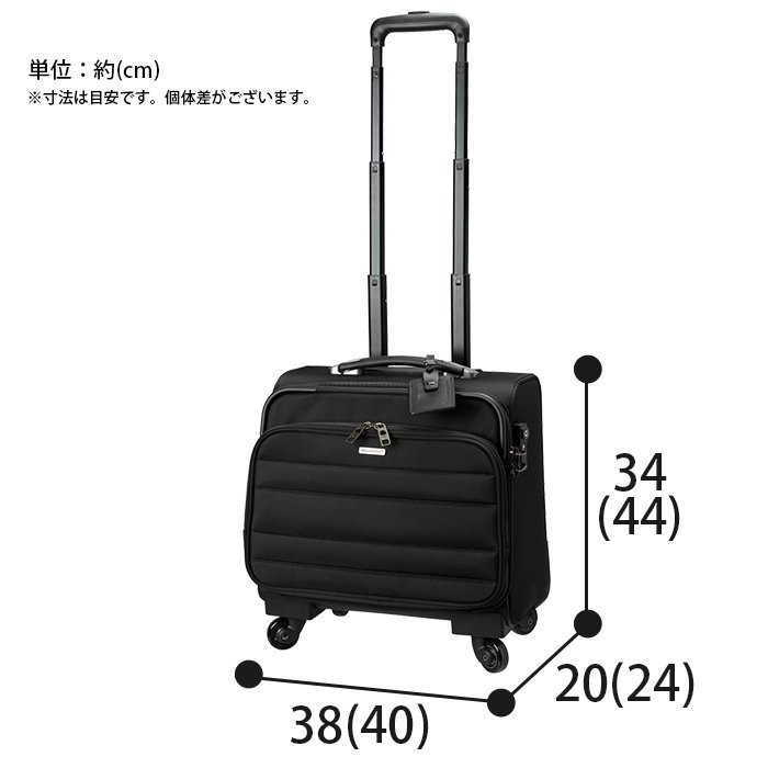 BERMAS ソフトキャリー 21L 2輪　機内持込可 pro-shop_bermas-60428