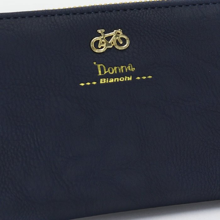 【新品未使用】donna ドンナ 長財布 ラウンドファスナー 薄型 軽量 Bianchi Donna 長財布 ビアンキ ドンナ ラウンドファスナー