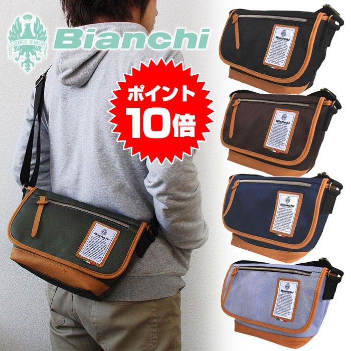 ボディバッグ Bianchi ビアンキ ショルダーバッグ メッセンジャー メンズ レディース 通学 通勤 Lbtc 34 送料無料 ブランド Bianchi Lbtc 34 バッグとスーツケースのビアッジョ 通販 Yahoo ショッピング