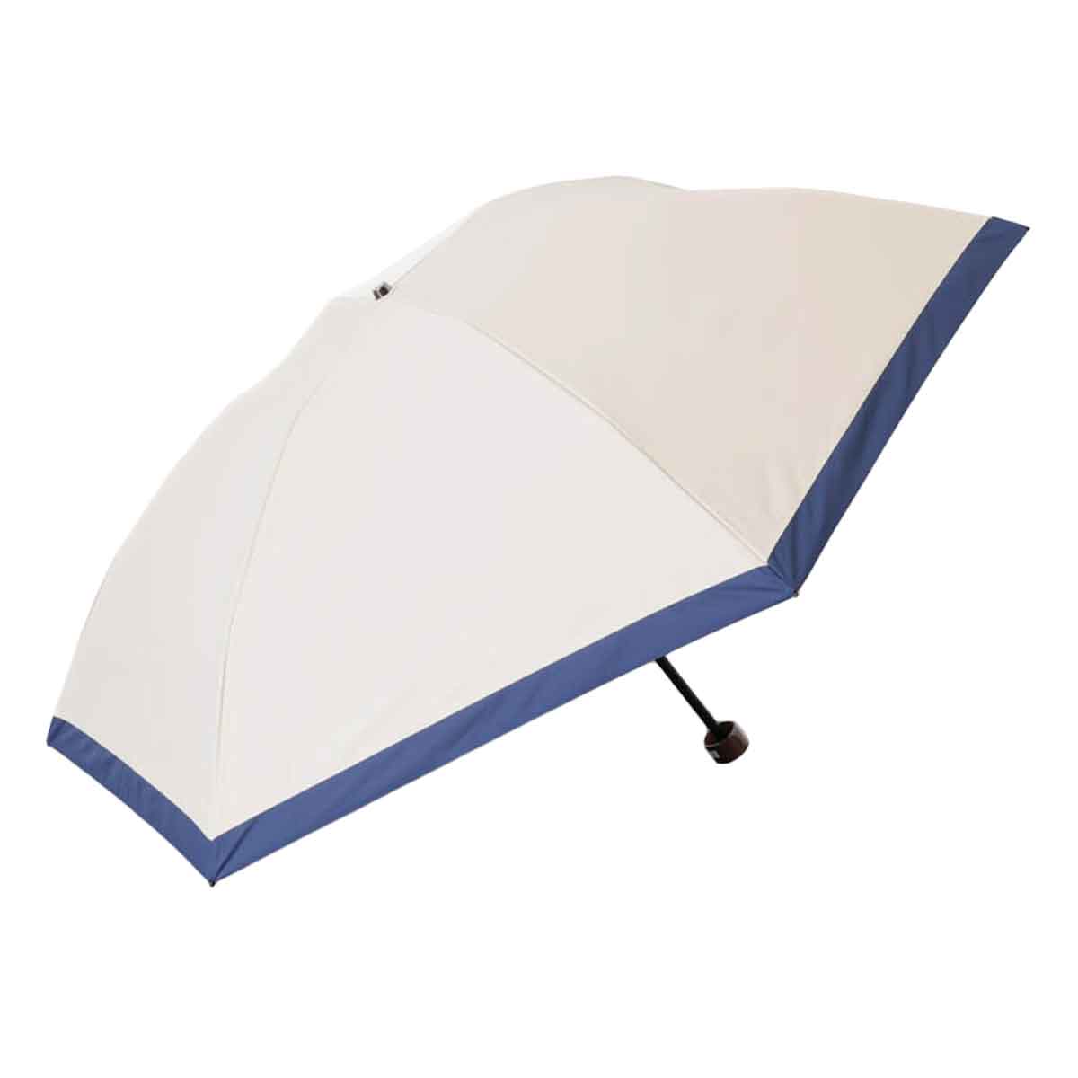 Blao ブラオ　折畳日傘 遮光率100% 新品　ベージュ Blao（ブラオ） 傘 折りたたみ傘 晴雨兼用 日傘 雨傘 晴雨兼用傘