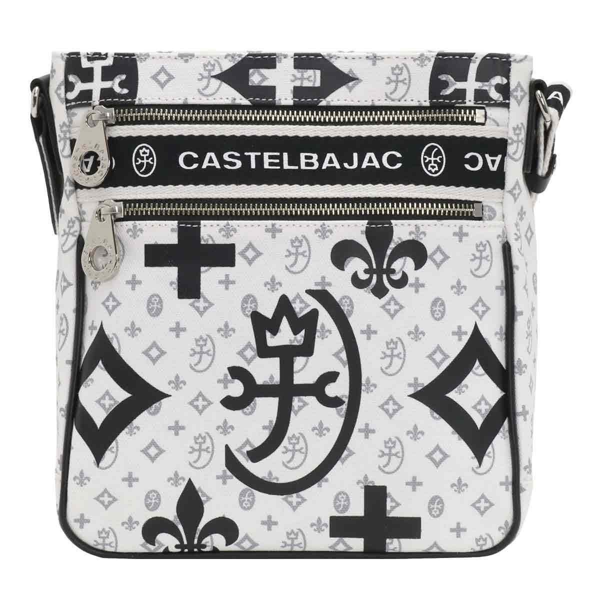 ショルダーバッグ カステルバジャック CASTELBAJAC メンズ レディース 縦型ショルダー 小さめ 撥水 斜め掛け 肩掛け ニース Nice｜pro-shop｜03