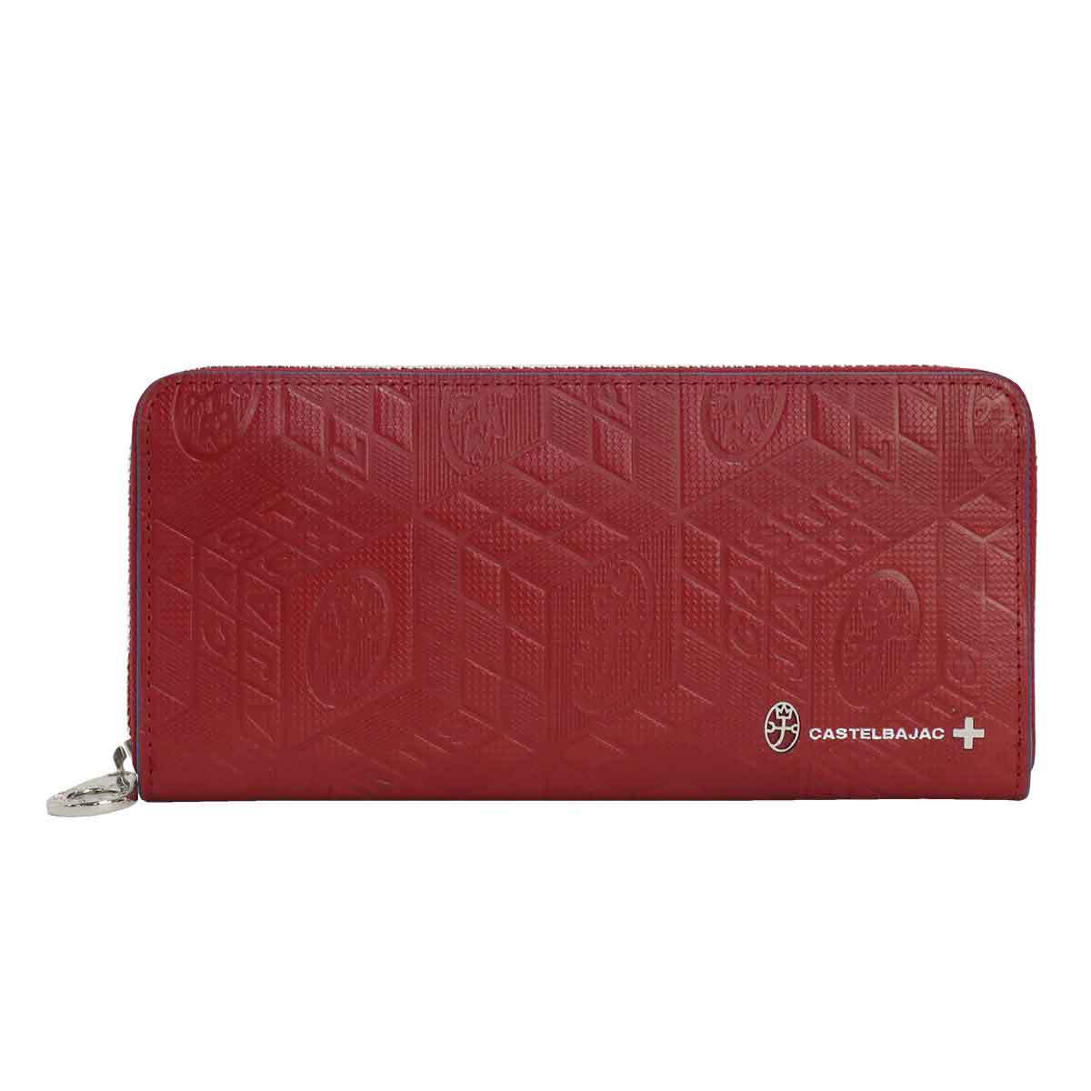 新品 CASTELBAJAC タタン 牛革 ラウンドファスナー 長財布 Ⓗ CASTELBAJAC 長財布 メンズ レディース カステルバジャック