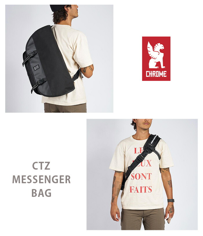 CHROME INDUSTRIES クローム インダストリーズ メッセンジャーバッグ ショルダーバッグ CTZ MESSENGER BAG シチズン  メンズ レディース 通勤 通学 B4 24L : chrome-002 : バッグとスーツケースのビアッジョ - 通販 - Yahoo!ショッピング