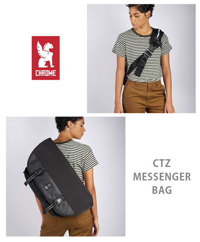 CHROME INDUSTRIES クローム インダストリーズ メッセンジャーバッグ ショルダーバッグ CTZ MESSENGER BAG シチズン  メンズ レディース 通勤 通学 B4 24L