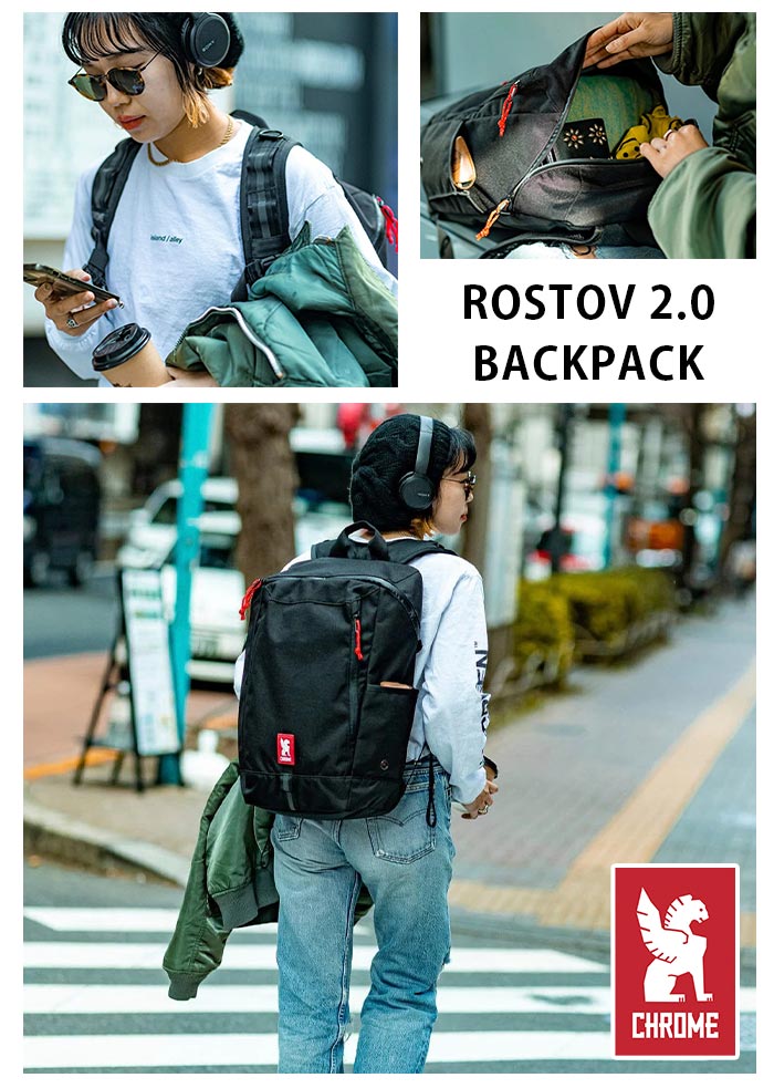 クローム バックパック ROSTOV/ロストフ 2.0 BLACK TARP (現行モデル