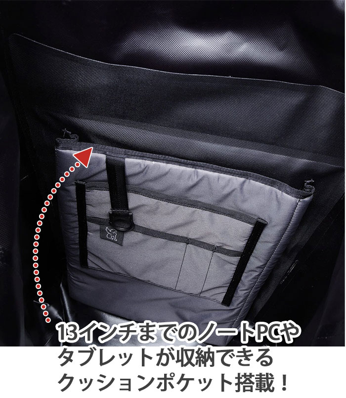 【最終値下げ】CHROME ブラック バックパック　23L Chrome Hearts ブラック リザードスキン チキンナゲット バッグ