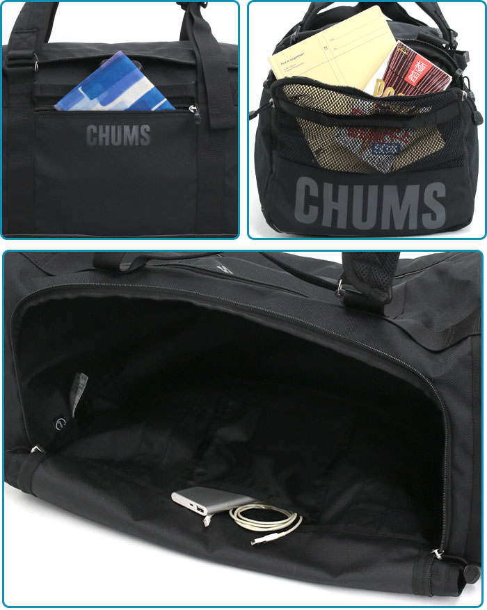 CHUMS（チャムス） ボストンバッグ 45L リュック バックパック Recycle