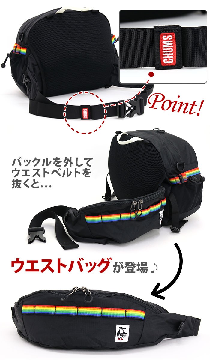 CHUMS リュックサック チャムス リュック スプリングデール