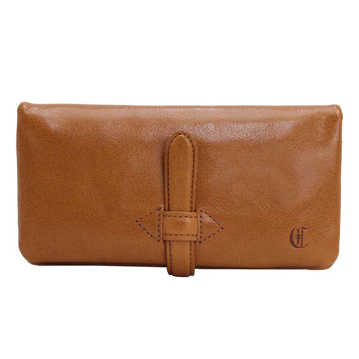 新品CLEDRAN 本革長財布(camel) CLEDRAN（クレドラン） 最大55%☆1/30〜 長財布 レディース 本革 革