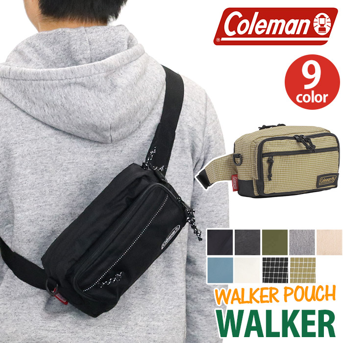 【新品タグ付】Coleman コールマン ウォーキングポーチ ショルダーバッグ Coleman（コールマン） WALKER ウォーカーWALKER POUCH S ウォーカー