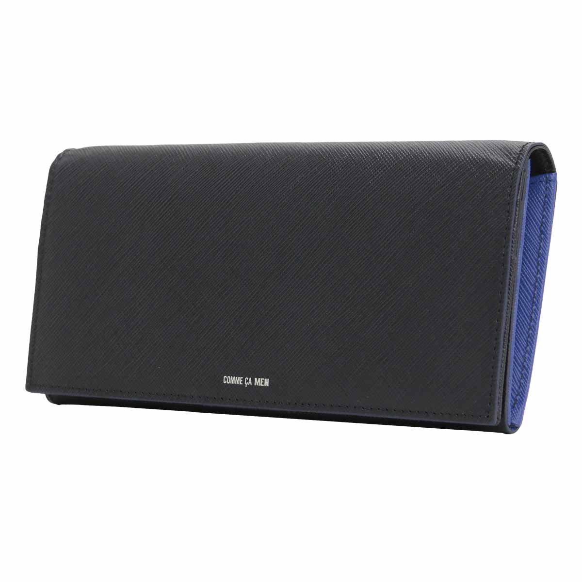 COMME CA MEN（コムサメン） ≪ノベルティ付≫ 長財布 かぶせ型 ロング