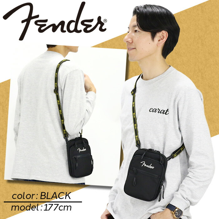 Fender（フェンダー） ショルダーバッグ サブバッグ ミニ ポーチ 斜め
