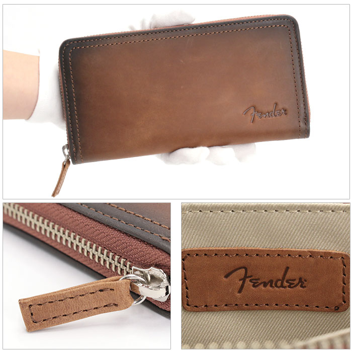 Fender（フェンダー） 長財布 Fender Stratocaster ラウンドファスナー