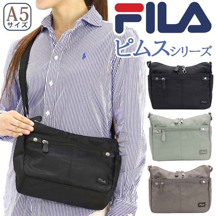 FILA(フィラ)★LADY'S_マイクロシグニチャーバッグ_2色 FILA フィラ ボンディング ショルダーバッグ レディース 中綿