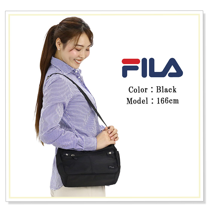FILA(フィラ)★LADY'S_マイクロシグニチャーバッグ_2色 FILA フィラ ボンディング ショルダーバッグ レディース 中綿