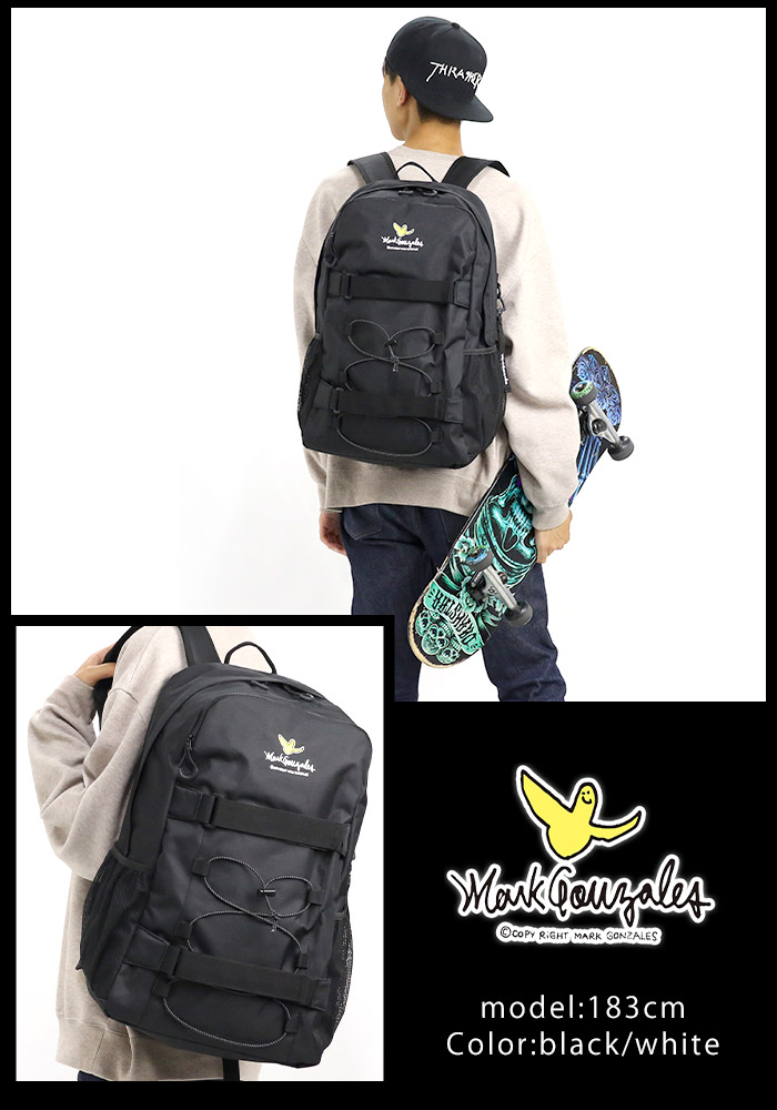 Mark Gonzales マークゴンザレス リュック バックパック チャーム付 A4