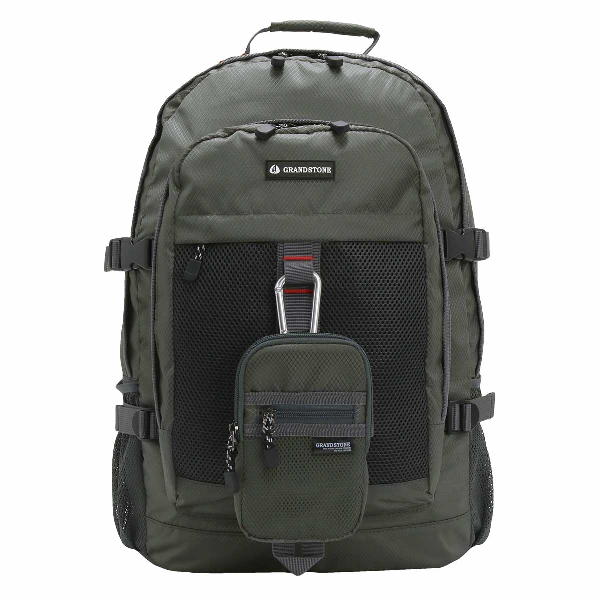 最終に値下げ!‼️EAVUS リュック・バックパック グレー/ブラウン MUSIC FEST. W-BACK PACK / Gray | TOoKA BASE