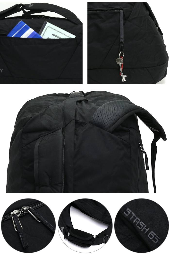 グレゴリー Gregory Stash Duffle 65L GREGORY STASH DUFFEL 65L グレゴリー ダッフルバッグ 大容量