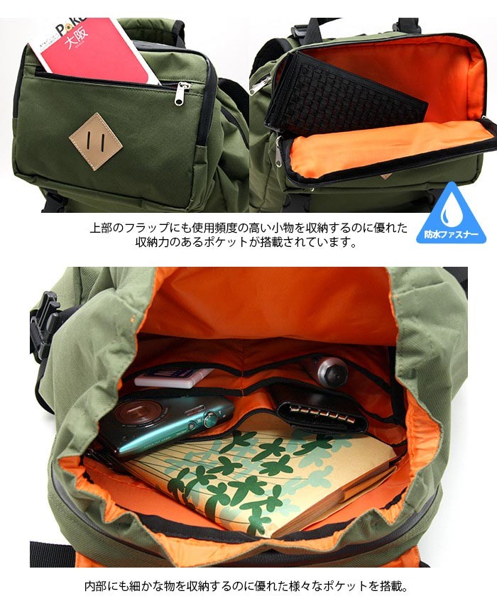 新品INDISPENSABLE【インディスペンサブル】バックアップリュック INDISPENSABLE インディスペンサブル リュックサック バック