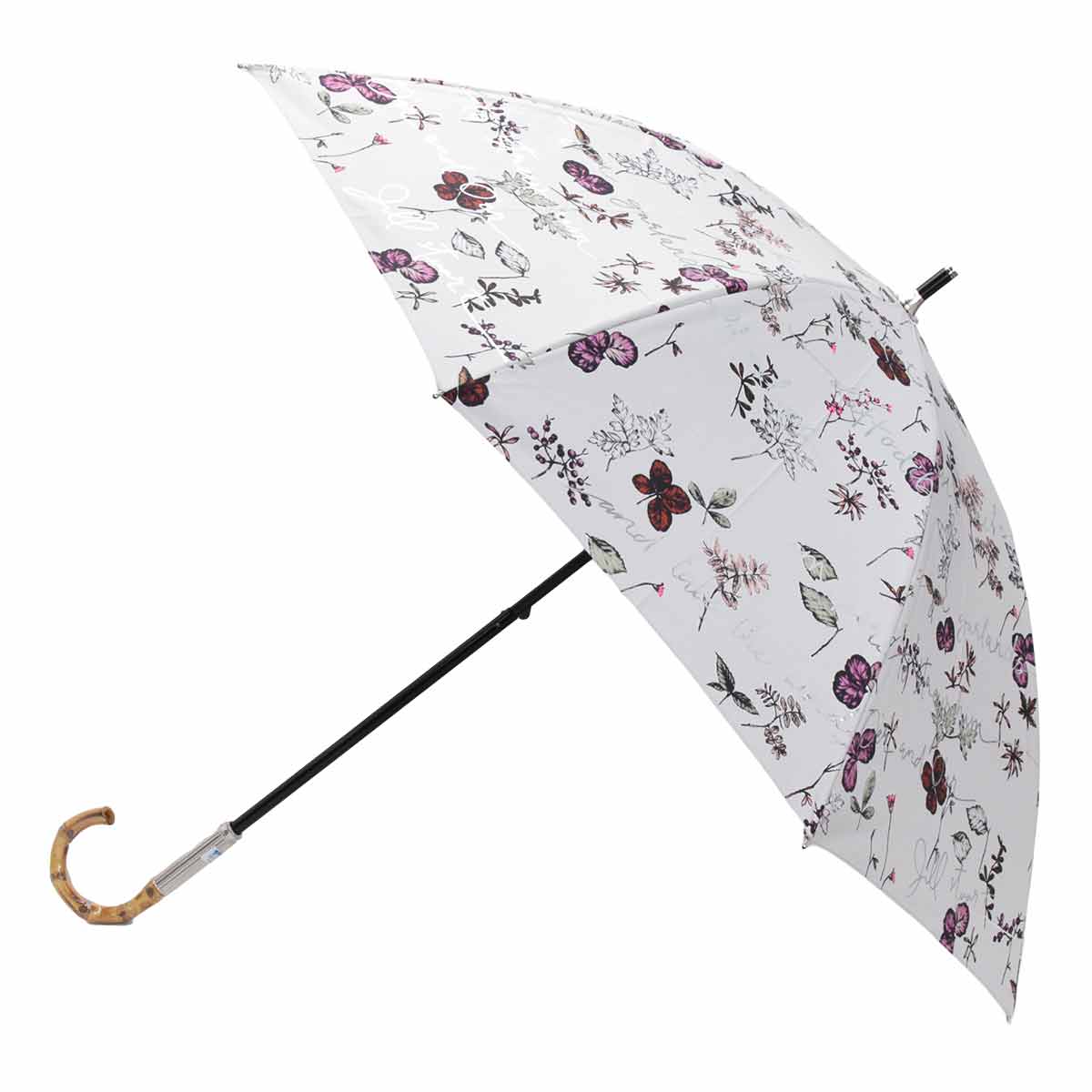 JILL STUART 新品タグ付　花柄 長傘 晴雨兼用 JILL STUART（ジルスチュアート） 折りたたみ傘 ジル スチュアート
