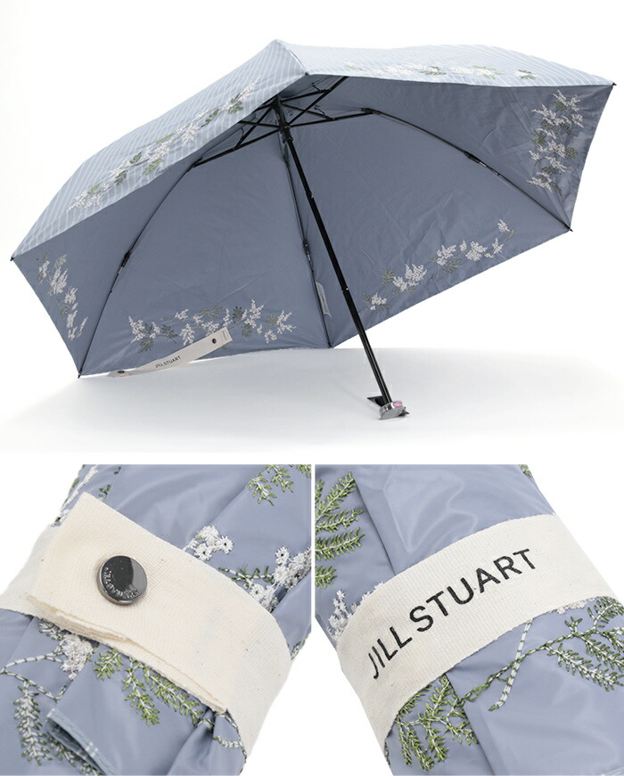 JILL STUART 日傘 折りたたみ傘 遮光 ジル スチュアート 晴雨
