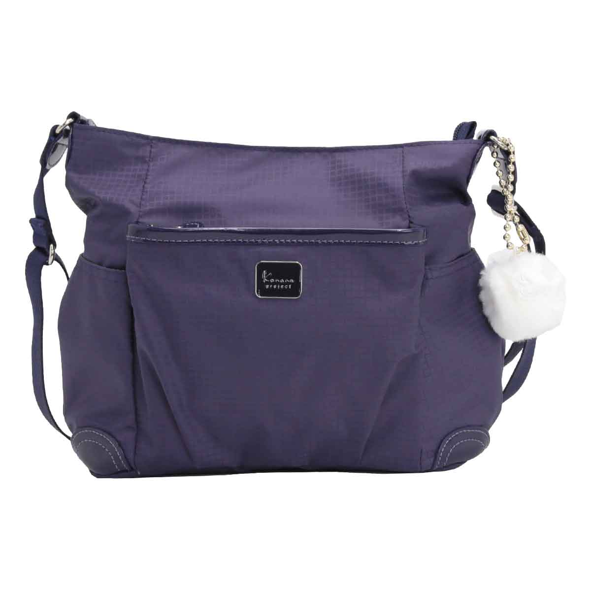 美品 カナナプロジェクト ショルダーバッグ ネイビー 斜め掛け Kanana Project 【SALE 30%OFF】 カナナ プロジェクト