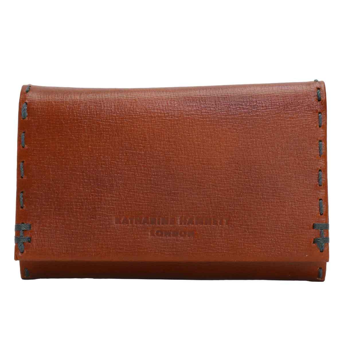 キーケース メンズ KATHARINE HAMNETT LONDON キャサリンハムネット ロンドン 男性 小銭入れ 牛革 型押し 定期入れ ポケット｜pro-shop｜04