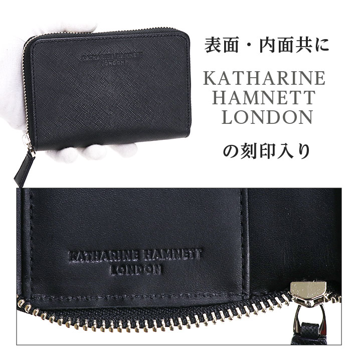 KATHARINE HAMNETT（キャサリンハムネット） 財布 二つ折り KATHARINE