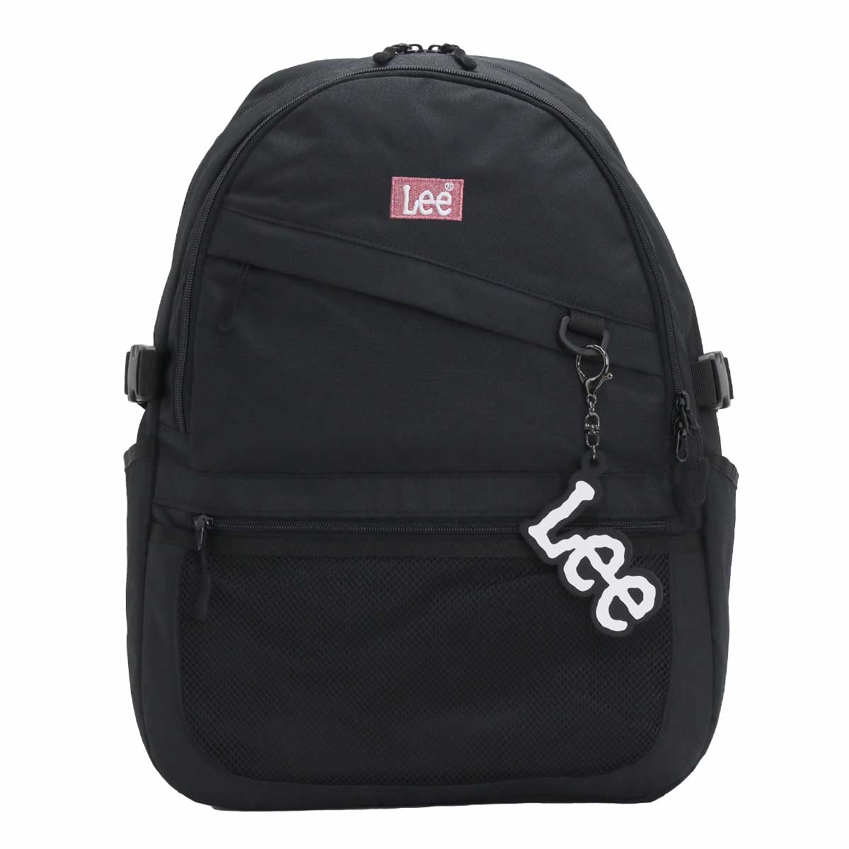 リュック リー Lee 25L メンズ レディース リュックサック バックパック デイパック 通勤リュック 黒リュック ロゴチャーム A4 サイドポケット 旅行 男女兼用｜pro-shop｜05