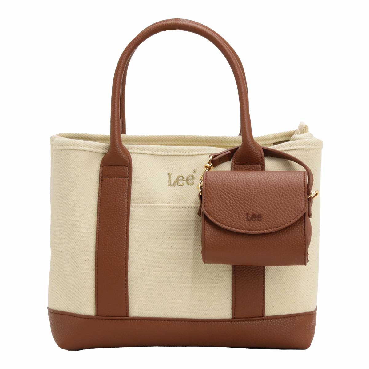 Lee（リー） トートバッグ 2way トート ショルダーバッグ S ポーチ付