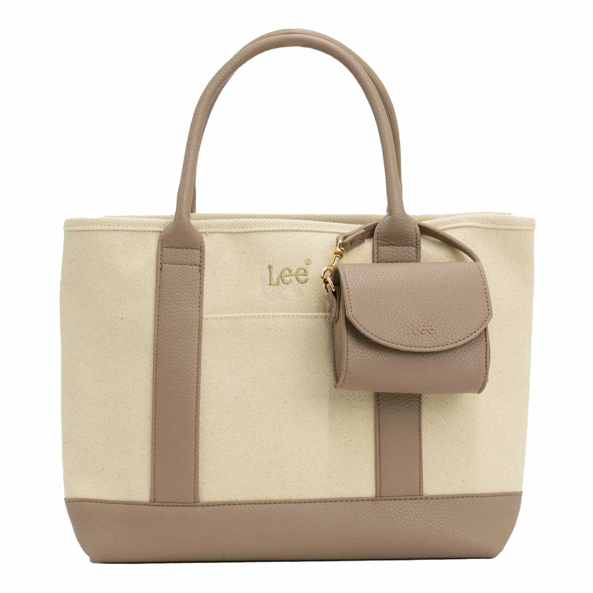 Lee（リー） トートバッグ 2way トート ショルダーバッグ M ポーチ付