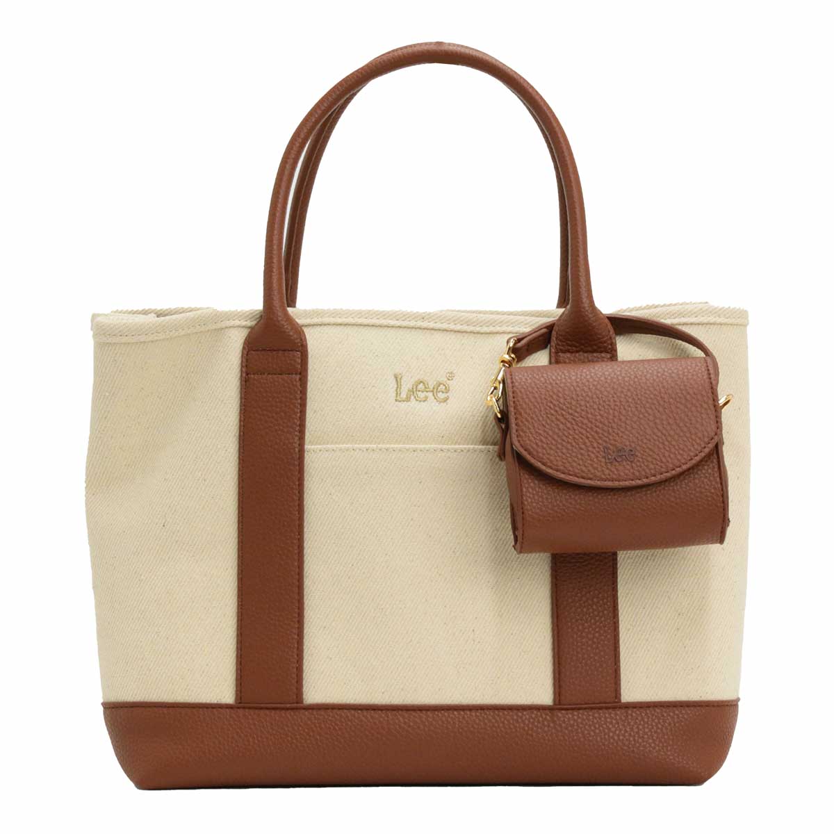 Lee（リー） トートバッグ 2way トート ショルダーバッグ M ポーチ付