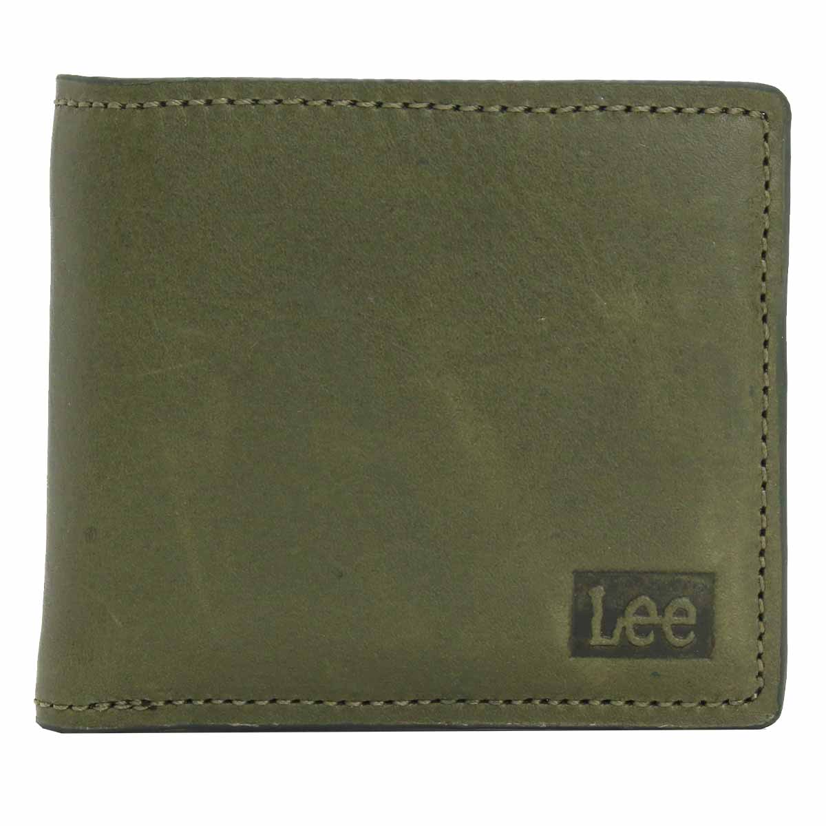 二つ折り財布 Lee リー 財布 二つ折 折財布 本革 レザー ウォレット 小銭入れ メンズ レディース ユニセックス シンプル ポケット BOX付き  プレゼント ギフト