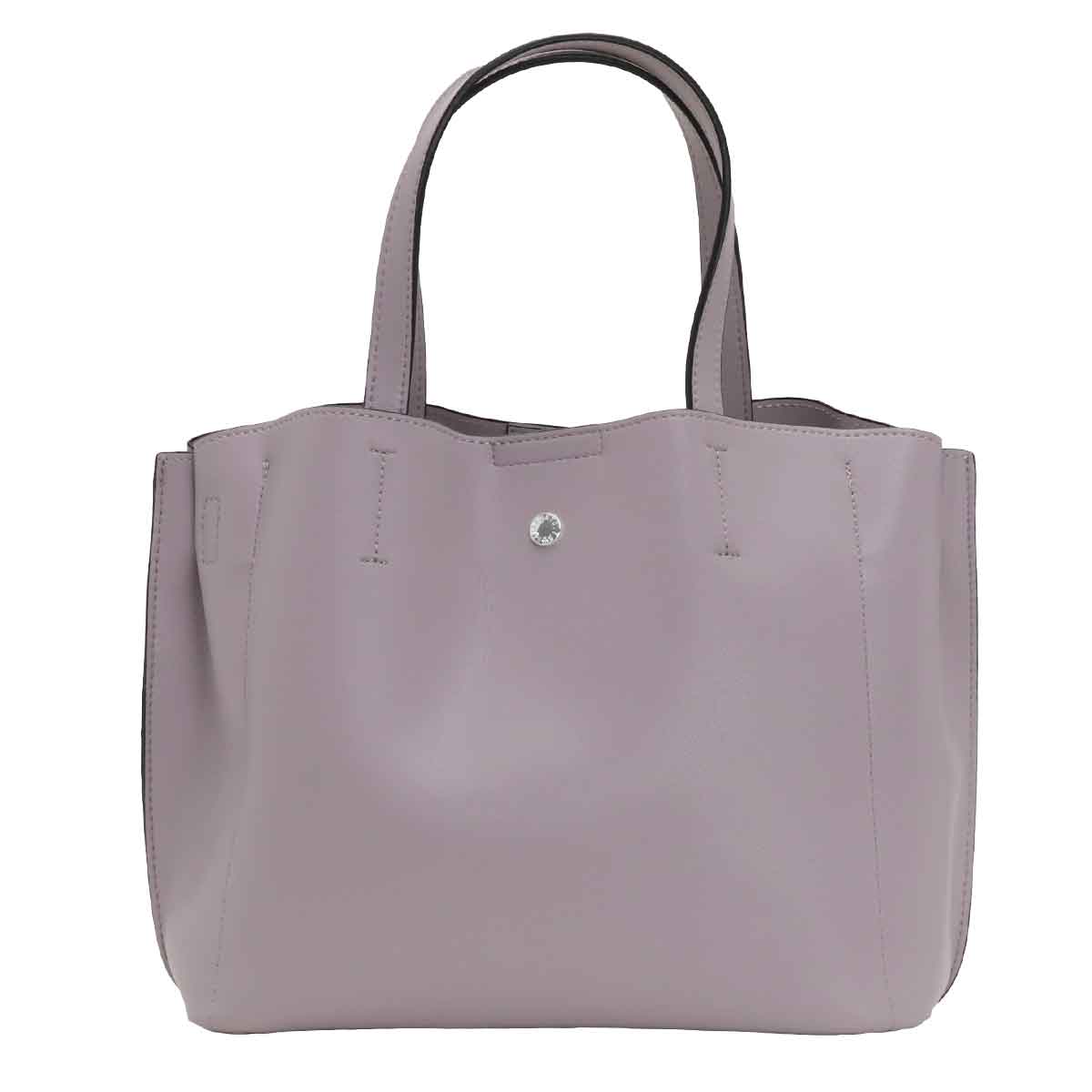ALICE MM BAG ライトグレー かごバッグ（未使用） MADE IN MADA かごバッグ ALICE MM BAG アリス （LT-GREY/グレー