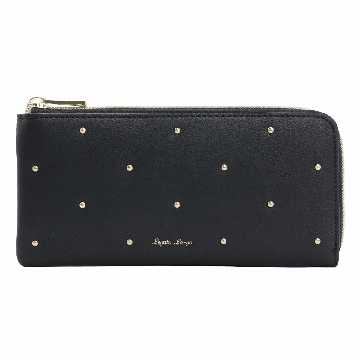 Legato Largo（レガートラルゴ） 財布 長財布 スタッズウォレット L字