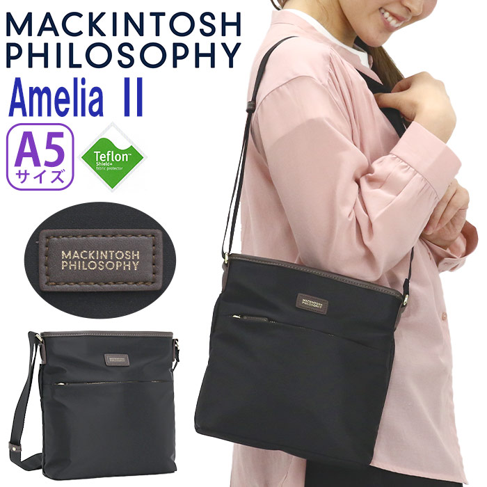 ショルダーバッグ マッキントッシュ フィロソフィー MACKINTOSH PHILOSOPHY レディース A5 小さめ 女性 おしゃれ 斜めがけ  肩掛け 通勤 仕事 : mackintosh-012 : バッグとスーツケースのビアッジョ - 通販 - Yahoo!ショッピング