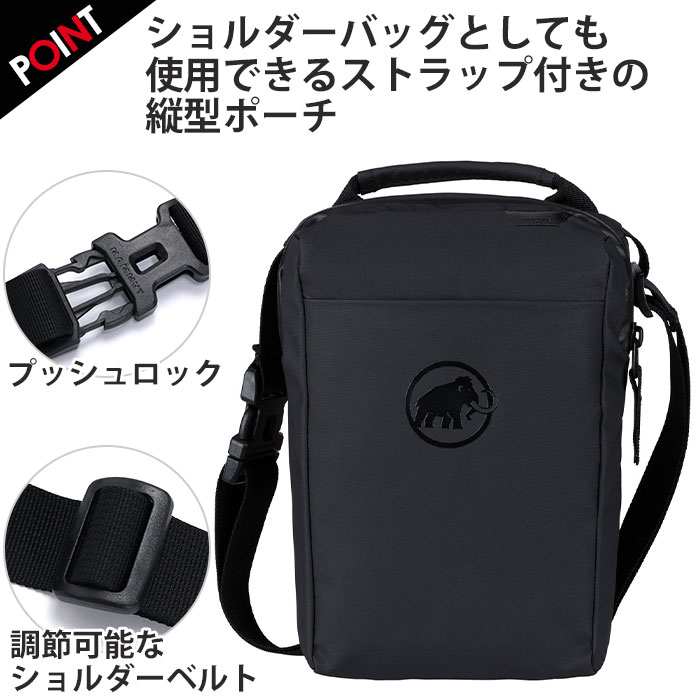 MAMMUT ショルダー バッグ マムート 縦型 ミニ ショルダーポーチ