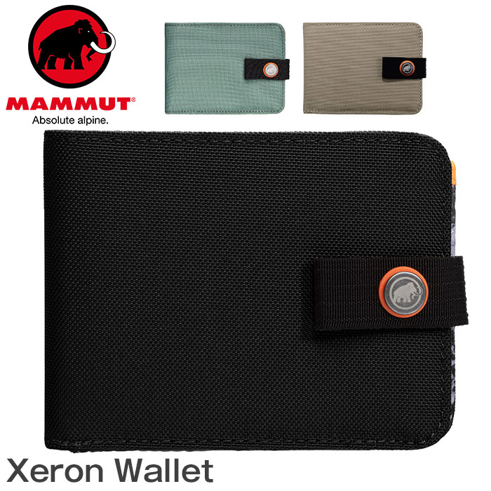 二つ折財布 ミニ財布 MAMMUT マムート Xeron Wallet エクセロン 財布 折財布 二つ折り サブ財布 男性 ギフト プレゼント 父の日  : mammut-301 : バッグとスーツケースのビアッジョ - 通販 - Yahoo!ショッピング