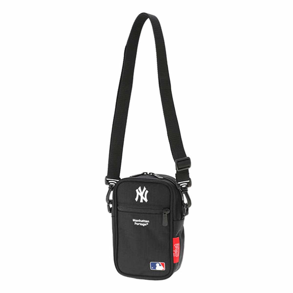 ショルダーバッグ ManhattanPortage マンハッタンポーテージ 限定モデル MLB コレクション コラボ ニューヨークヤンキース 小さめ  軽量 黒