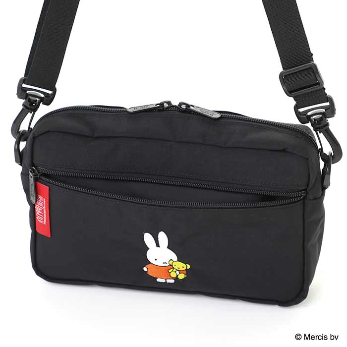 マンハッタンポーテージ　ミッフィーショルダーバッグ 黒 Manhattan Portage（マンハッタンポーテージ） ショルダーバッグ 限定