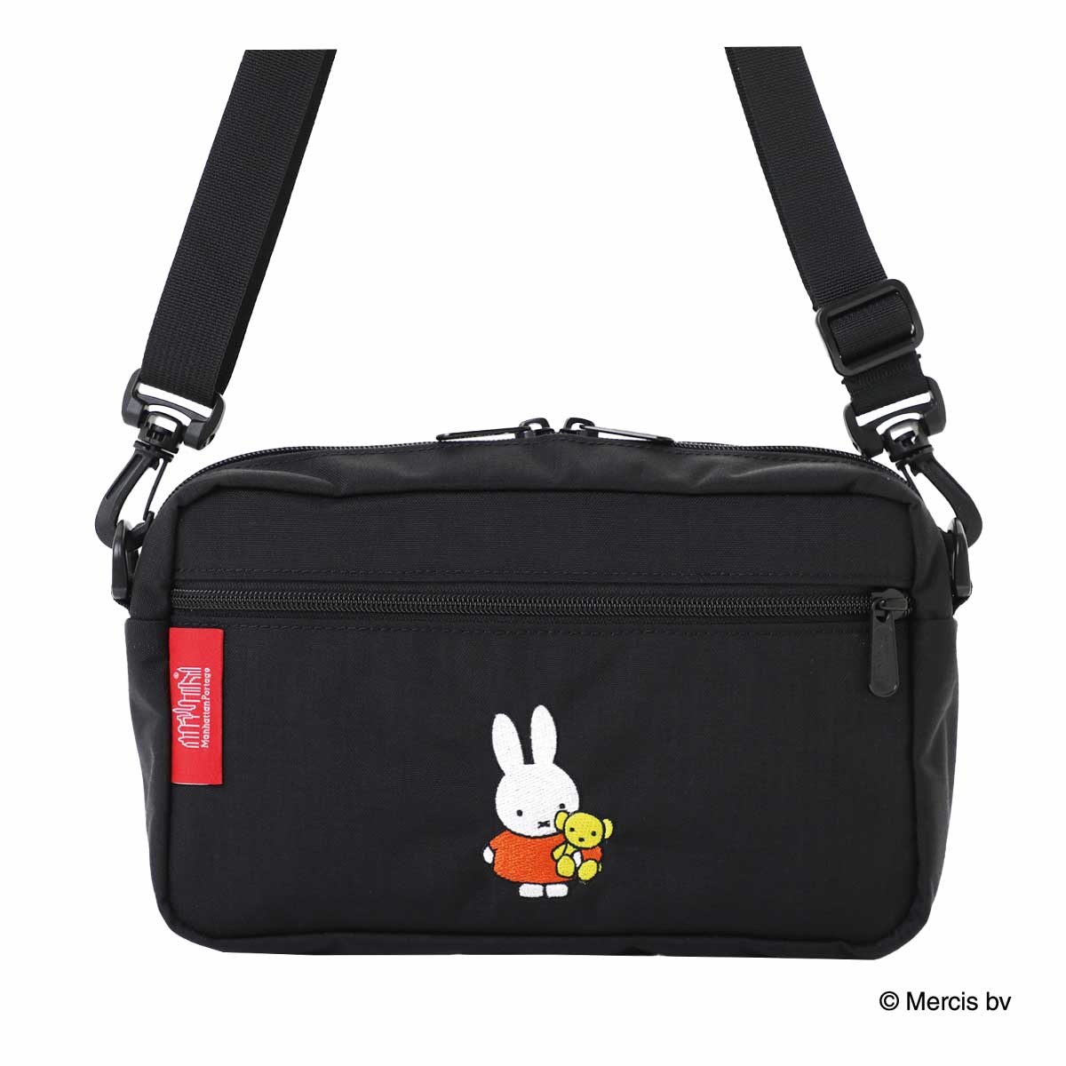 マンハッタンポーテージ　ミッフィーショルダーバッグ 黒 Manhattan Portage（マンハッタンポーテージ） ショルダーバッグ 限定