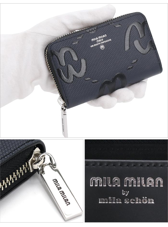 mila milan（ミラ・ミラン） カードケース 牛革 メンズ レディース