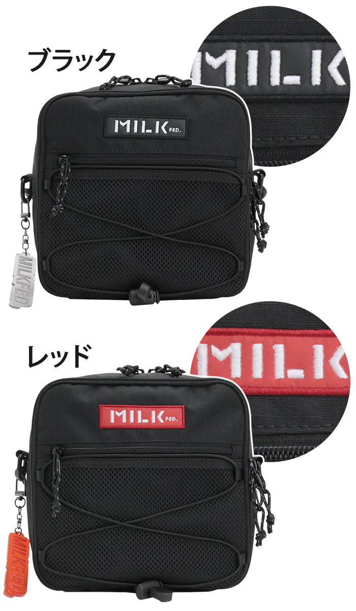 MILKFED. MILK FED. ミルクフェド ショルダーバッグ 肩掛け 斜め