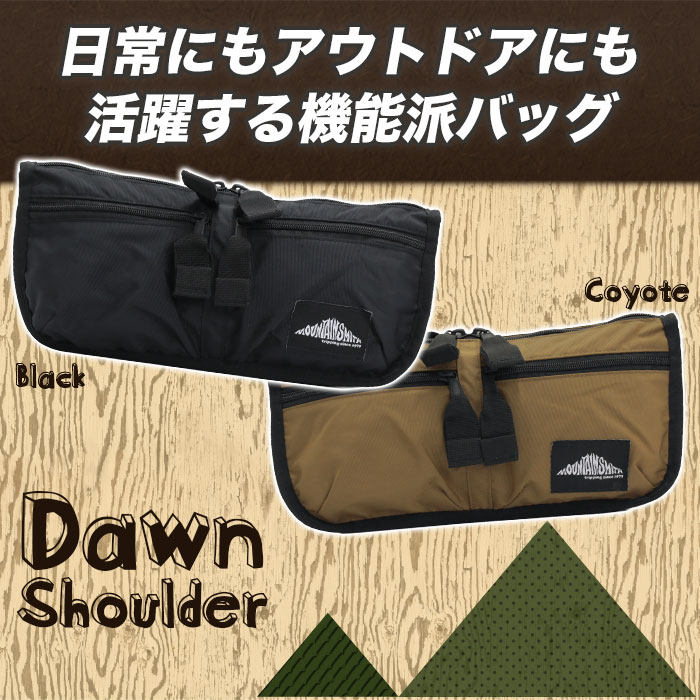 MOUNTAIN SMITH（マウンテンスミス） ショルダーバッグ ロゴ メンズ 約