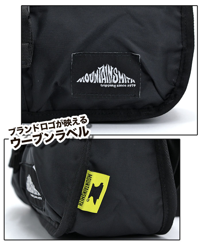 MOUNTAIN SMITH（マウンテンスミス） ショルダーバッグ ロゴ メンズ 約 