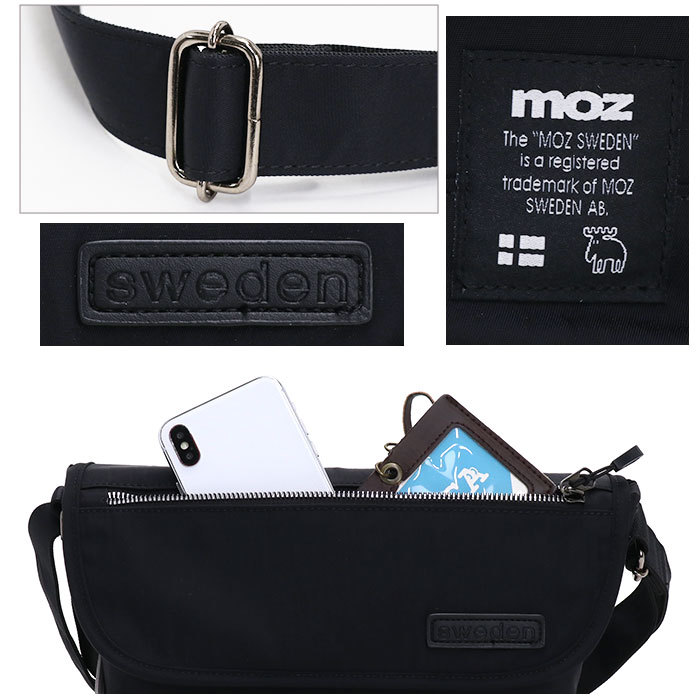   オーガナイザー フラップメッセンジャー日本未入荷 moz ショルダーバッグ モズ メッセンジャーバッグ フラップ ミニ