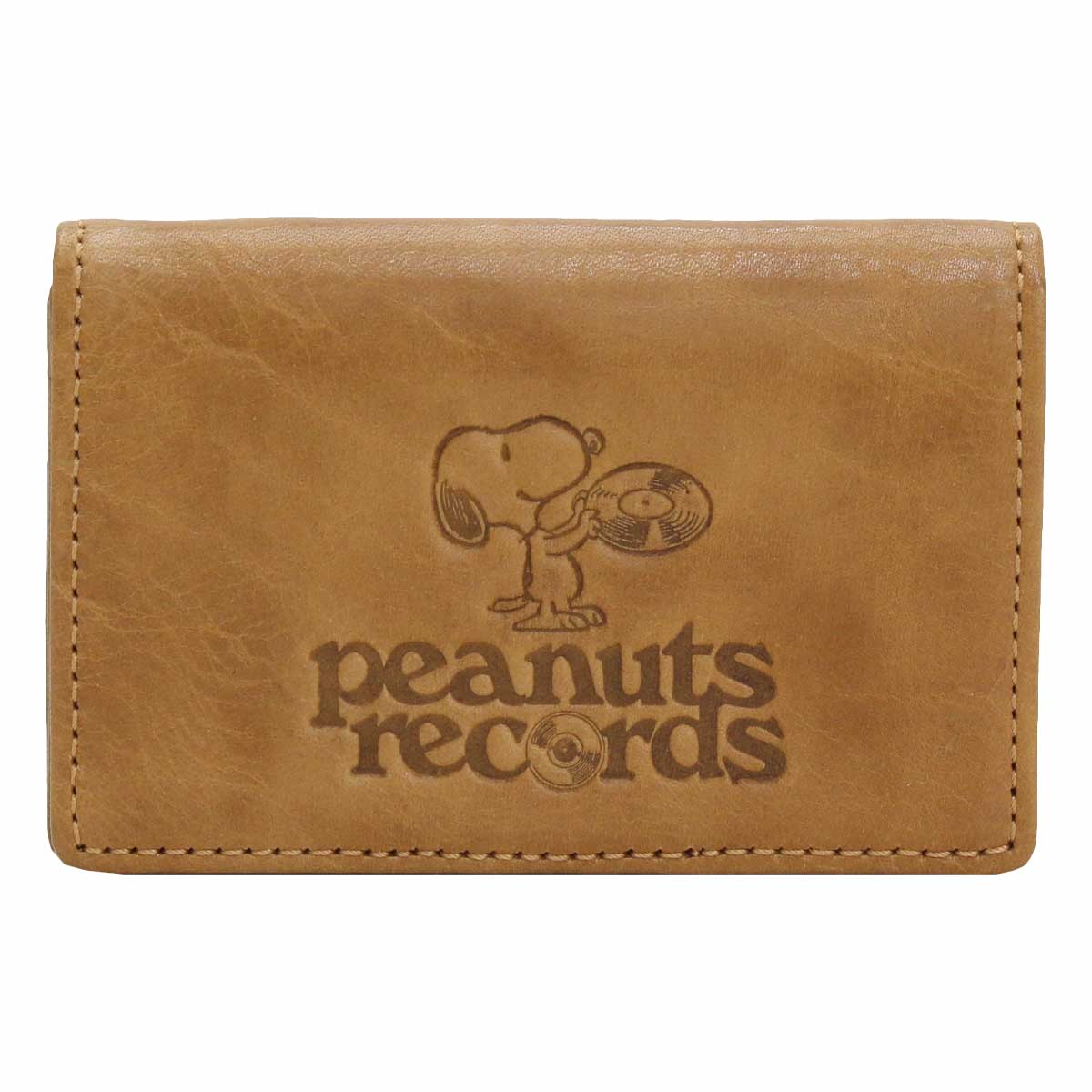 名刺ケース  レディース PEANUTS ピーナッツ SNOOPY スヌーピー名刺入れ カードケース 本革  かわいい かっこいい 男女兼用 女性 peanuts records 母の日｜pro-shop｜03