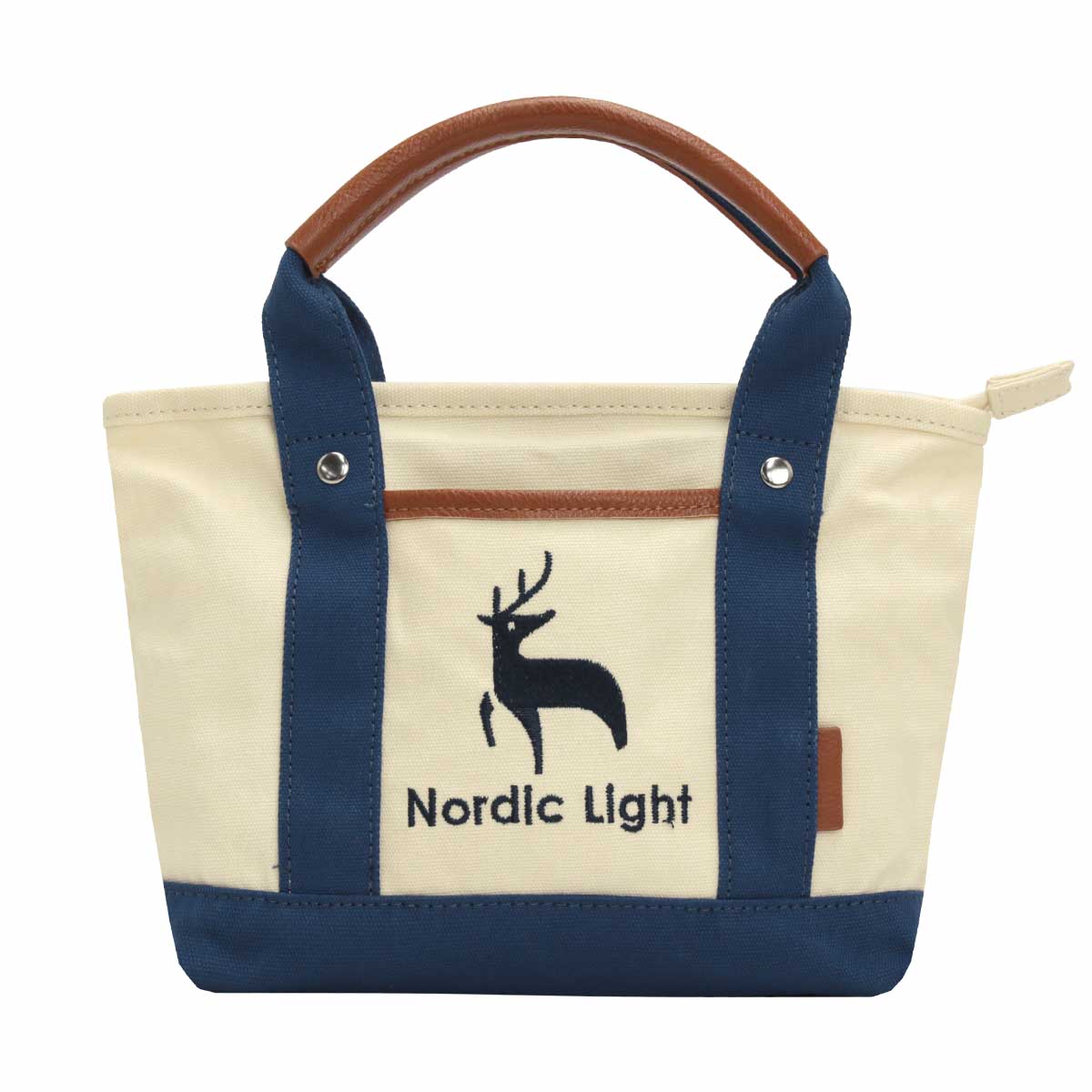 トートバッグ ノルディックライト Nordic Light ショルダーバッグ 帆布 キャンバス 3室 2WAY ミニ 肩掛けバッグ 小さめ ミニバッグ  学生 大人 社会人 女子