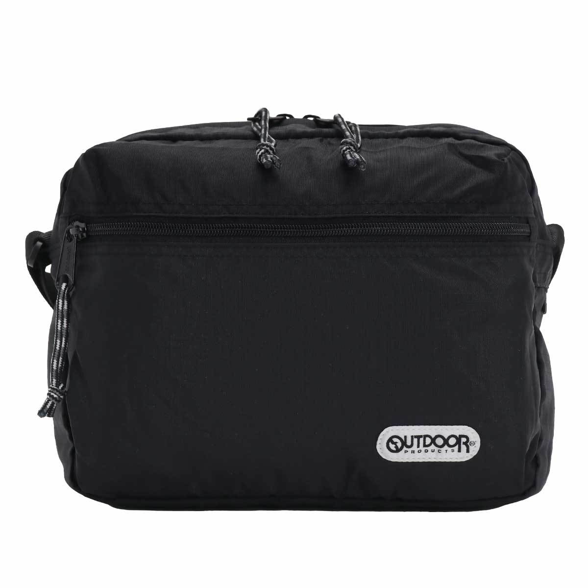 OUTDOOR 黒 ナイロン ショルダーバッグ OUTDOOR PRODUCTS ショルダーバッグ メンズ レディース