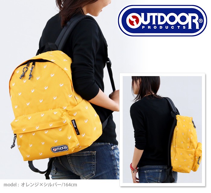 OUTDOOR PRODUCTS アウトドア リュックサック くじらの刺繍
